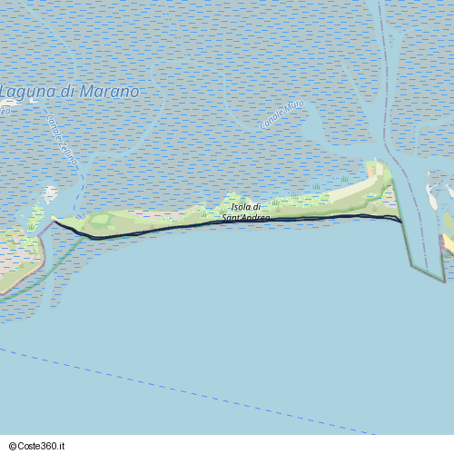Posizione della spiaggia Spiaggia senza nome (localizzazione generica)
