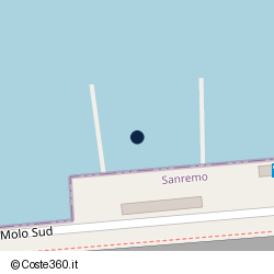 Posizione della concessione balneare Comune di San Remo, A. 2025, N. 03
