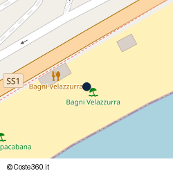 Posizione della concessione demaniale marittima Comune di Spotorno, A. 2025, N. 26