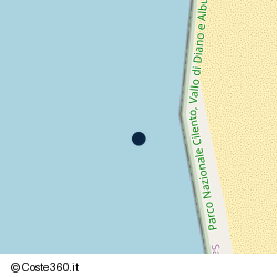 Posizione della concessione demaniale marittima Comune di Castellabate, A. 2016, N. 21