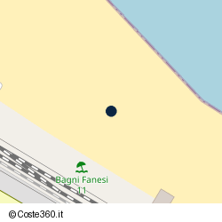 Posizione della concessione demaniale marittima Autorità Portuale di Mar Adriatico Centrale, A. 2010, N. 28