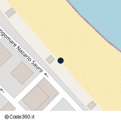 Posizione della concessione balneare Comune di Pesaro, A. 2011, N. 33454
