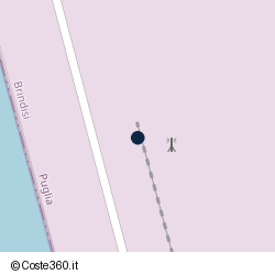 Posizione della concessione demaniale marittima Autorità Portuale di Mar Adriatico Meridionale, A. 2024, N. 10