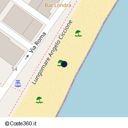 Posizione della concessione demaniale marittima Comune di Alassio, A. 2009, N. 17