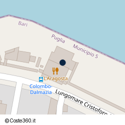 Posizione della concessione demaniale marittima Comune di Bari, A. 2015, N. 15