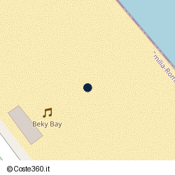 Posizione della concessione balneare Comune di Bellaria-Igea Marina, A. 2020, N. 25702