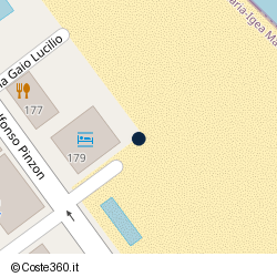 Posizione della concessione demaniale marittima Comune di Bellaria-Igea Marina, A. 2025, N. 17