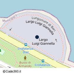 Posizione della concessione demaniale marittima Comune di Bari, A. 2023, N. 09771
