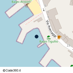 Posizione della concessione balneare Comune di Rapallo, A. 2004, N. 14S