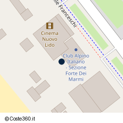 Posizione della concessione demaniale marittima Comune di Forte Dei Marmi, A. 2022, N. 05