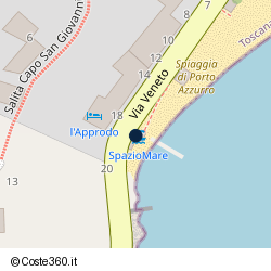Posizione della concessione balneare Comune di Porto Azzurro, A. 2009, N. 06