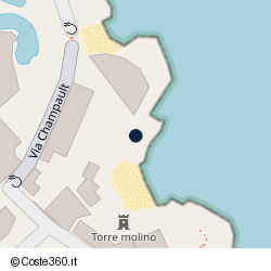 Posizione della concessione demaniale marittima Comune di Ischia, A. 2011, N. 16