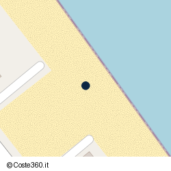 Posizione della concessione demaniale marittima Comune di Bellaria-Igea Marina, A. 2025, N. 12