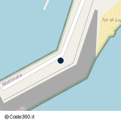 Posizione della concessione demaniale marittima Comune di Mattinata, A. 2025, N. 9816