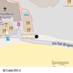 Posizione della concessione demaniale marittima Comune di Positano, A. 2020, N. 12