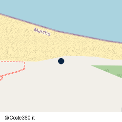 Posizione della concessione demaniale marittima Comune di Gabicce Mare, A. 2021, N. 0020656