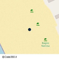 Posizione approssimativa di Bagno Maurizio