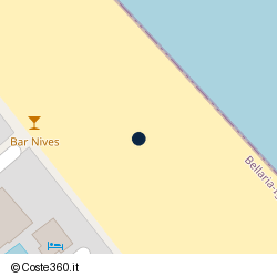 Posizione della concessione demaniale marittima Comune Bellaria-Igea Marina, A. 2016, N. 11