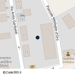 Posizione della concessione demaniale marittima Comune di Comacchio, A. 2017, N. 10
