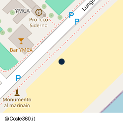 Posizione della concessione demaniale marittima Comune di Siderno, A. 2025, N. 310