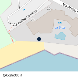 Posizione della concessione balneare Regione di Sardegna, A. 2001, N. 42