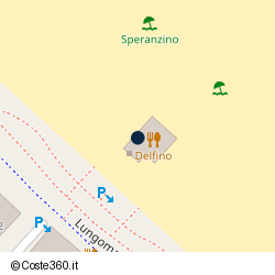Posizione della concessione demaniale marittima Comune di Riccione, A. 2013, N. 327