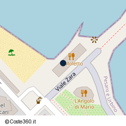 Posizione della concessione demaniale marittima Comune di Pesaro, A. 2010, N. 599