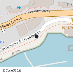 Posizione della concessione demaniale marittima Comune di Amalfi, A. 2018, N. 92