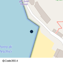 Posizione della concessione demaniale marittima Comune di Peschici, A. 2017, N. 7