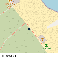 Posizione della concessione balneare Comune di Chioggia, A. 2019, N. 21