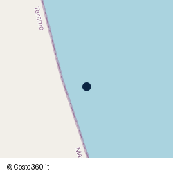 Posizione della concessione demaniale marittima Comune di Martinsicuro, A. 2010, N. 133