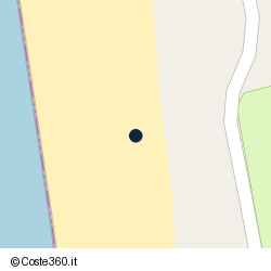Posizione della concessione balneare Comune di Scalea, A. 2017, N. 08