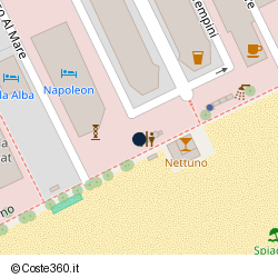 Posizione della concessione balneare Comune Jesolo, A. 2011, N. 14