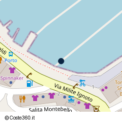 Posizione della concessione demaniale marittima Comune di Santa Margherita Ligure, A. 2009, N. 71