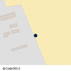 Posizione della concessione demaniale marittima Comune di Cervia, A. 2014, N. 02