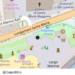 Posizione della concessione demaniale marittima Comune Cogoleto, A. 2025, N. 12