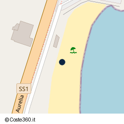 Posizione della concessione demaniale marittima Comune di Noli, A. 2025, N. 1