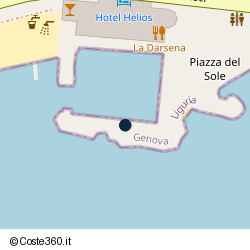 Posizione della concessione demaniale marittima Comune di Santa Margherita Ligure, A. 2004, N. 14
