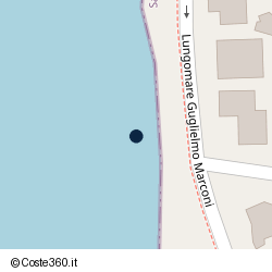 Posizione della concessione demaniale marittima Comune di Santa Marinella, A. 2008, N. 29