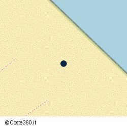 Posizione della concessione demaniale marittima Comune di Vasto, A. 2008, N. 33