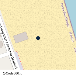 Posizione della concessione demaniale marittima Comune di Porto San Giorgio, A. 2008, N. 189
