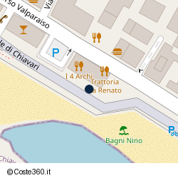 Posizione della concessione demaniale marittima Comune di Chiavari, A. 2024, N. 5