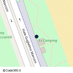 Posizione della concessione demaniale marittima Comune di San Benedetto Del Tronto, A. 2024, N. 8