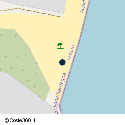 Posizione della concessione demaniale marittima Regione di Sardegna, A. 2008, N. RAS.2025