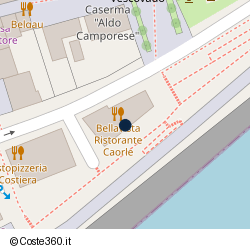 Posizione della concessione demaniale marittima Comune Caorle, A. 2019, N. 01/2019