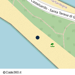 Posizione della concessione balneare Regione di Sardegna, A. 2009, N. R10