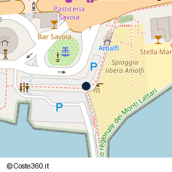 Posizione della concessione demaniale marittima Comune di Amalfi, A. 2017, N. 03