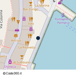 Posizione della concessione demaniale marittima Comune di Portovenere, A. 2022, N. 4