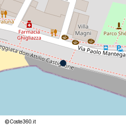 Posizione della concessione demaniale marittima Comune di Lerici, A. 2018, N. 12942