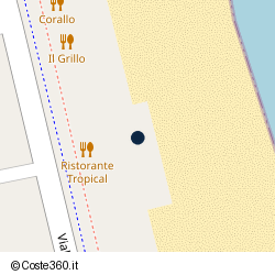 Posizione della concessione balneare Comune di Grottammare, A. 2012, N. 04